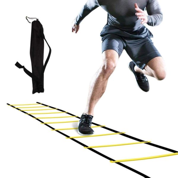 Adjustable Speed Training Agility Ladder with Carrying