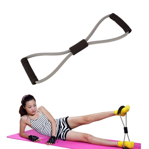 Soft Latex Figure 8 Yoga Fitness Workout